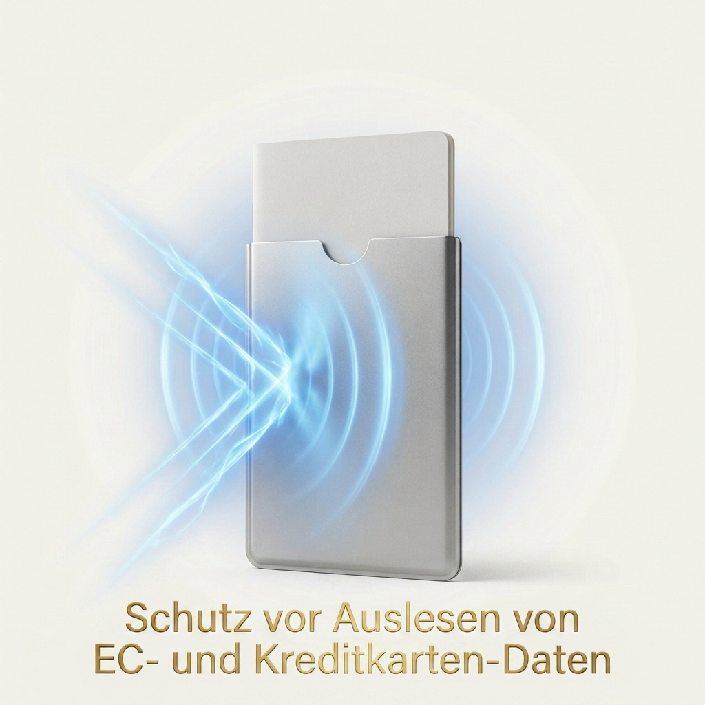 RFID Protector für EC- & Kreditkarten | 3 Schutzhüllen - 100% Schutz