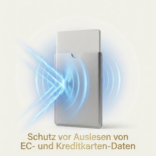 RFID Protector für EC- & Kreditkarten | 3 Schutzhüllen - 100% Schutz